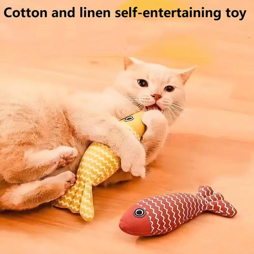 Fish Catnip Toys