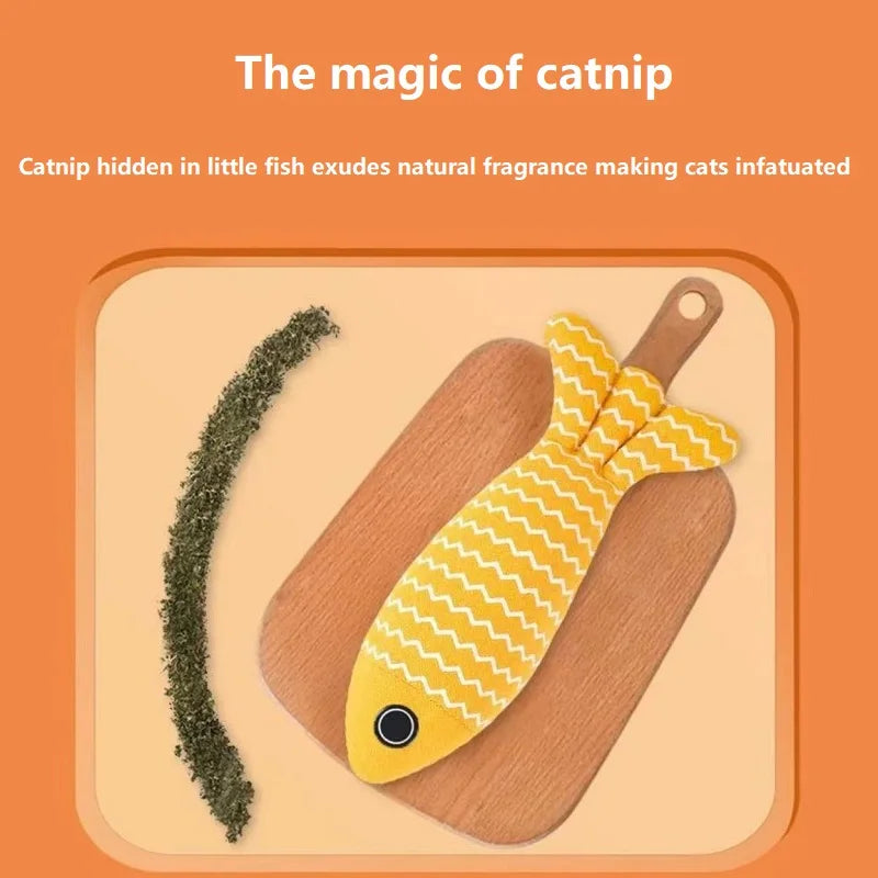 Fish Catnip Toys
