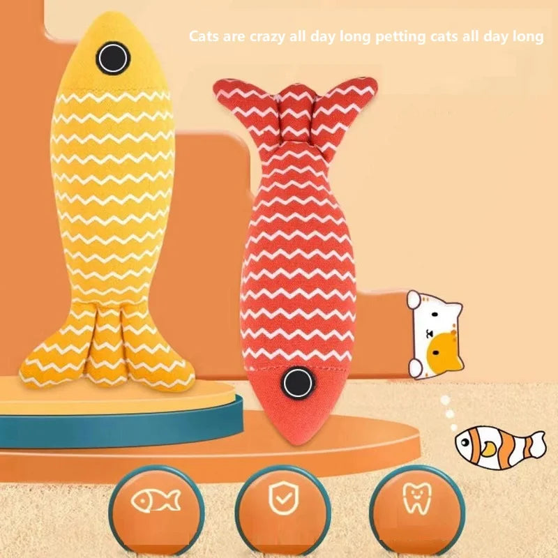 Fish Catnip Toys