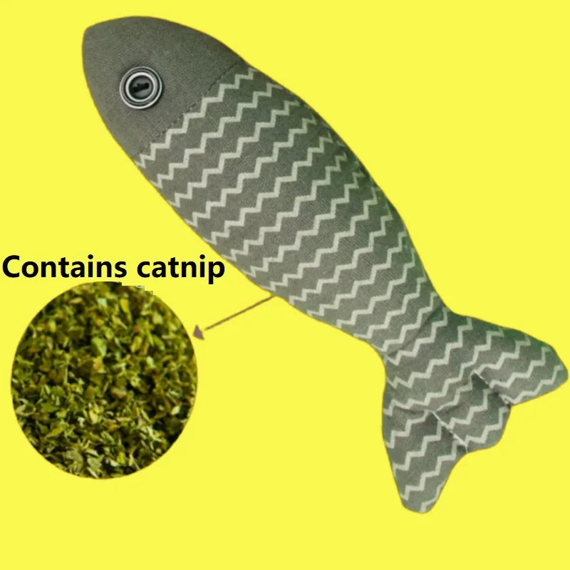 Fish Catnip Toys